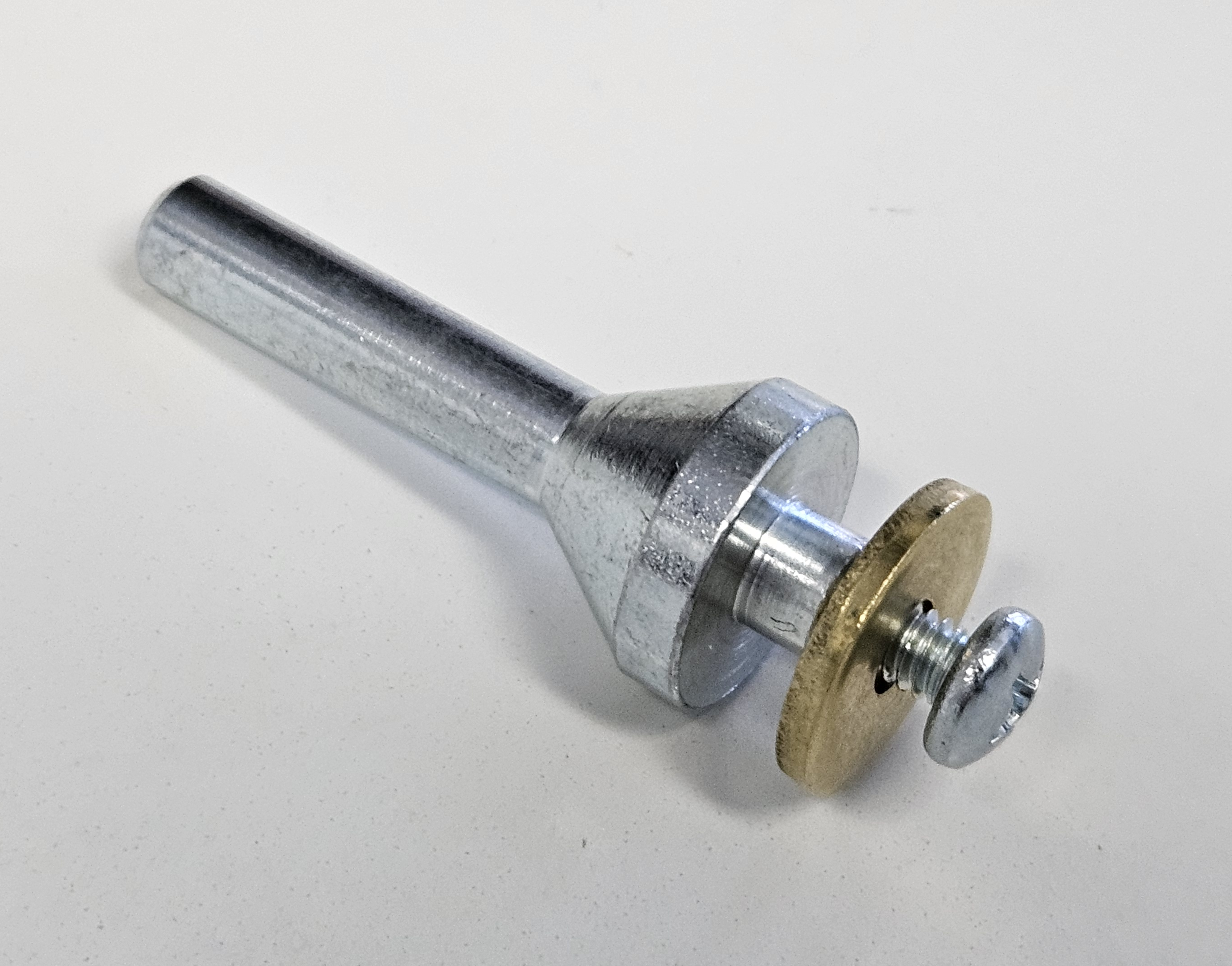 BDM-Stone-Chuck-#5R-Right-Side-With-1/4"-Mandrel