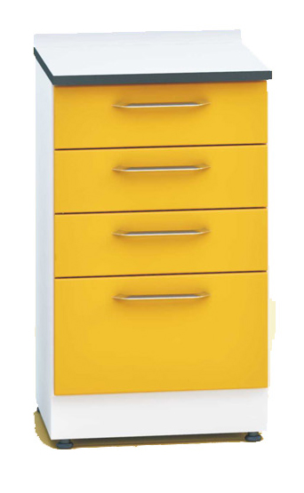 ERMetal-Clinical-Cabinet-W/-3-Md---1-Lg-Drawer-(Compact-Top)