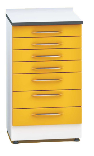 ERMetal-Clinical-Cabinet-W/4-Small,-3-Medium-Size-Drawers