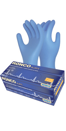 Ronco-Ronco-Nitrile-Blurite-Plus-Gloves-Med-P/F-(Purple)