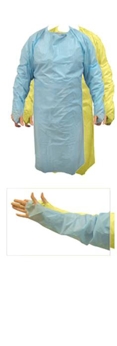 Ronco-Ronco-Disposable-Gowns-(Blue)-50/Bag