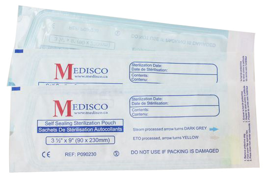 Medisco-Sterilization-Pouches-5"1/4-X-10--Case--10/Bx/Case